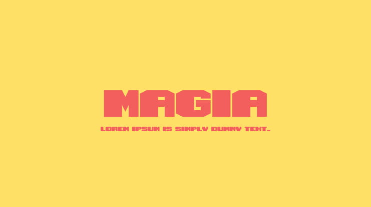 Magia Font Family