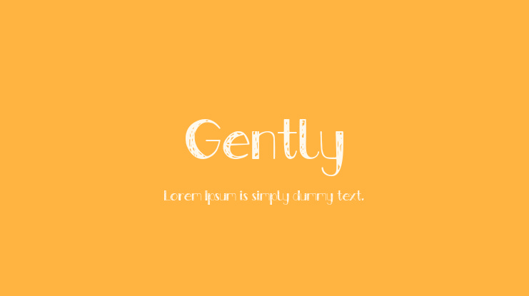 Gently Font