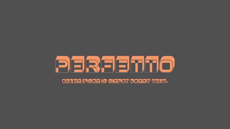 Perfetto Font