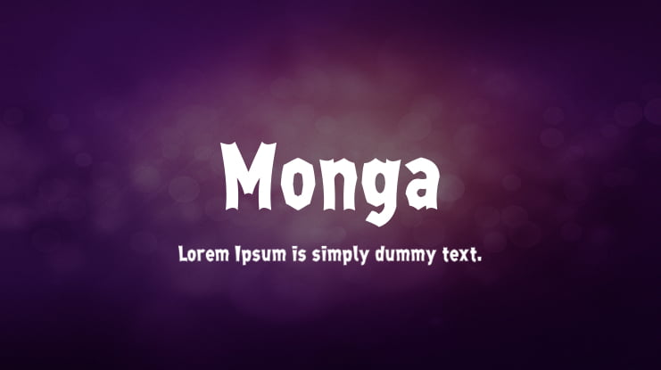 Monga Font
