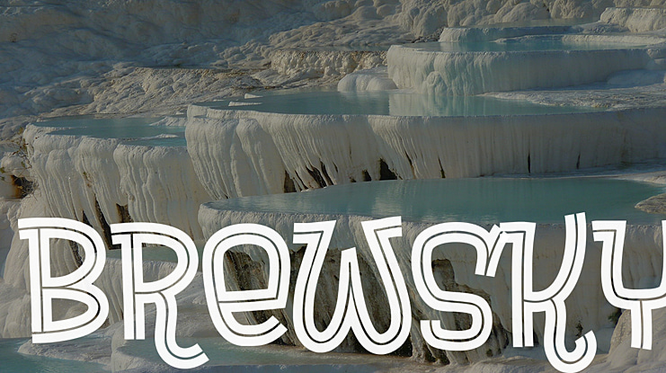 Brewsky Font