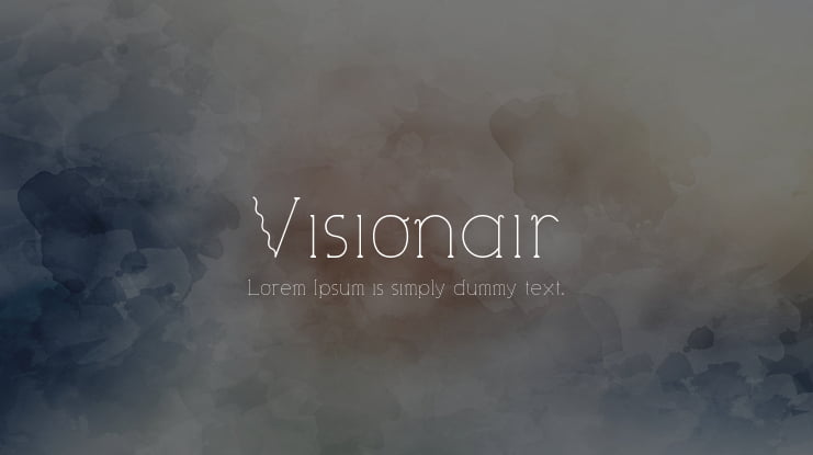 Visionair Font