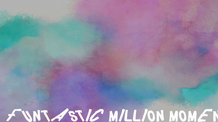 FUNTASTIC MILLION MOMENT-DISTOR Font Family
