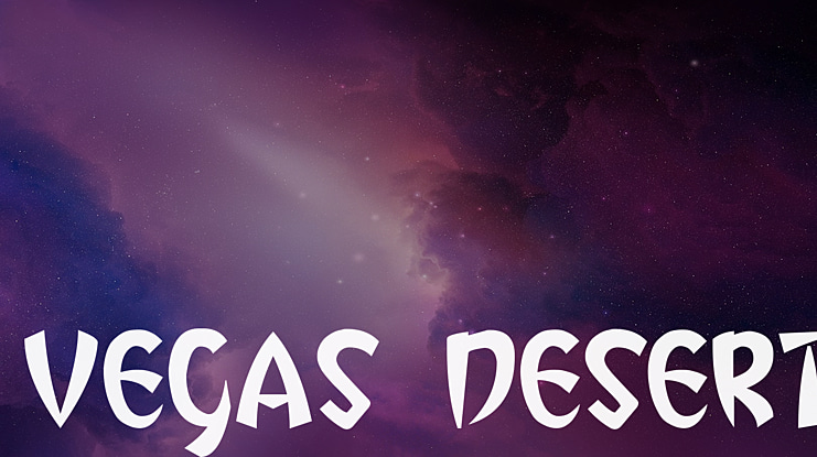 Vegas Desert Font