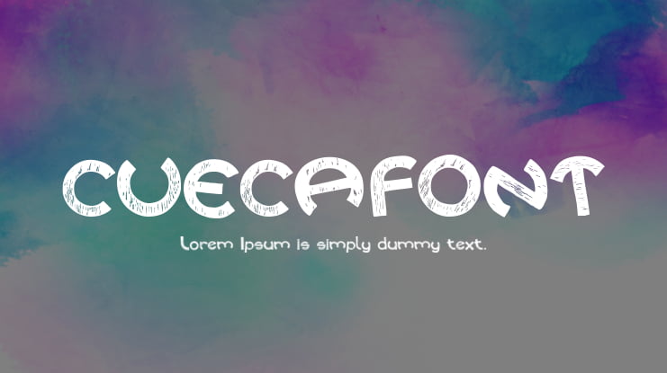 CUECAFONT Font
