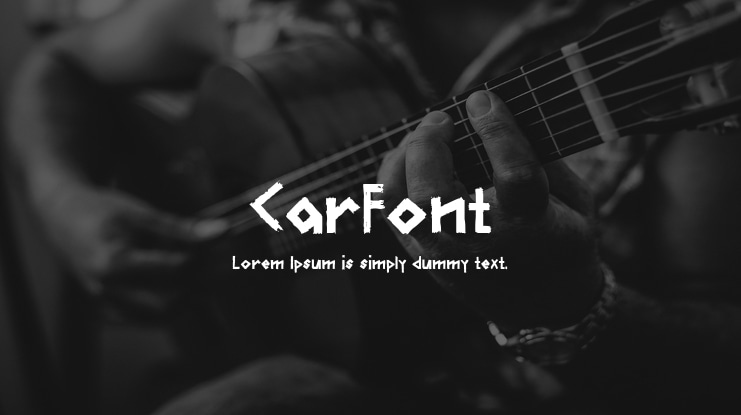 CarFont Font