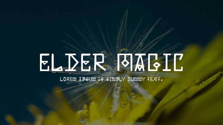 Elder Magic Font Family