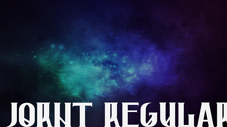 Jornt Font