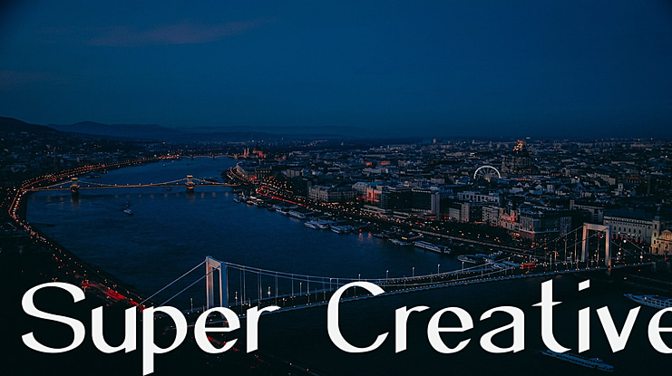 Super Creative Font