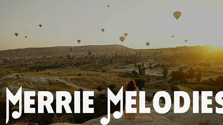 Merrie Melodies Font