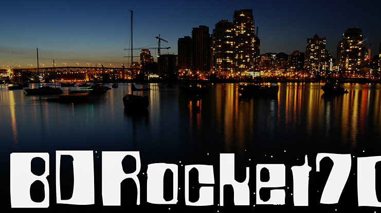 BD Rocket 70 Font
