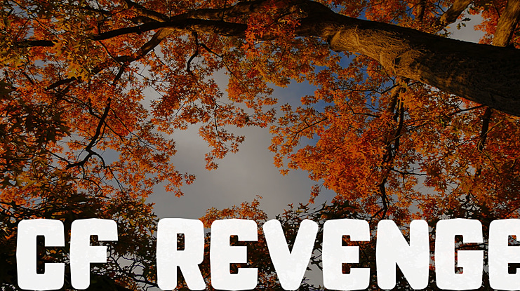 CF Revenge Font