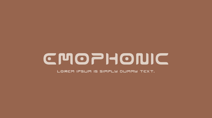 Emophonic Font