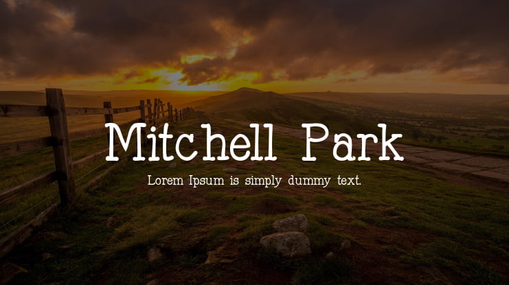 Mitchell Park Font