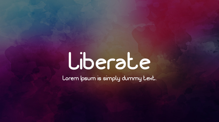 Liberate Font