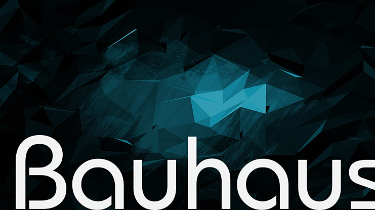 Bauhaus Font Family