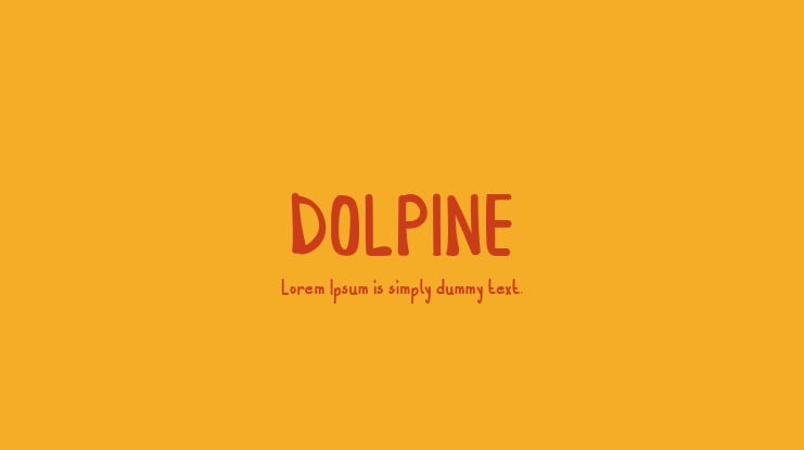 DOLPINE Font