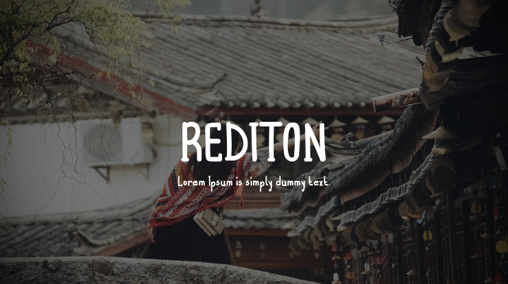 REDITON Font