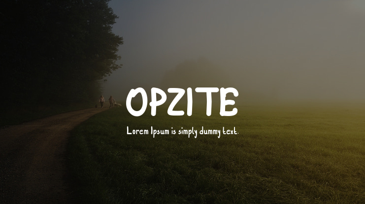 OPZITE Font