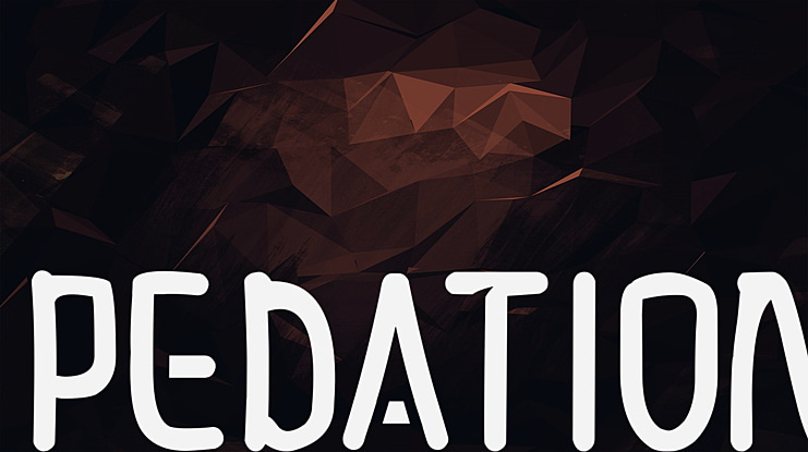 PEDATION Font