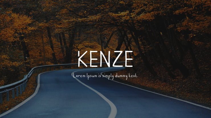KENZE Font