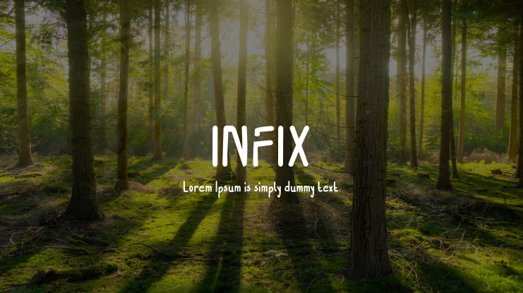 INFIX Font