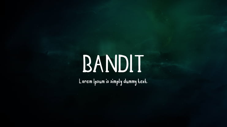 BANDIT Font
