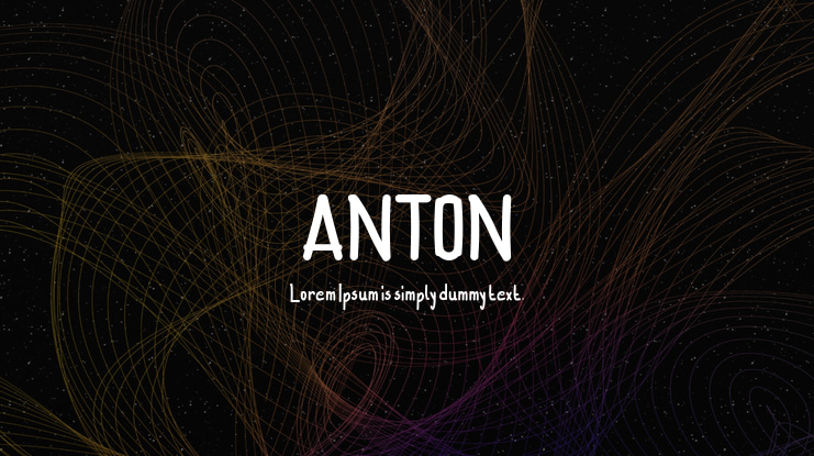 ANTON Font