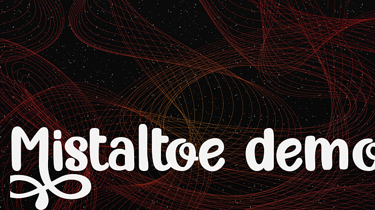 Mistaltoe demo Font