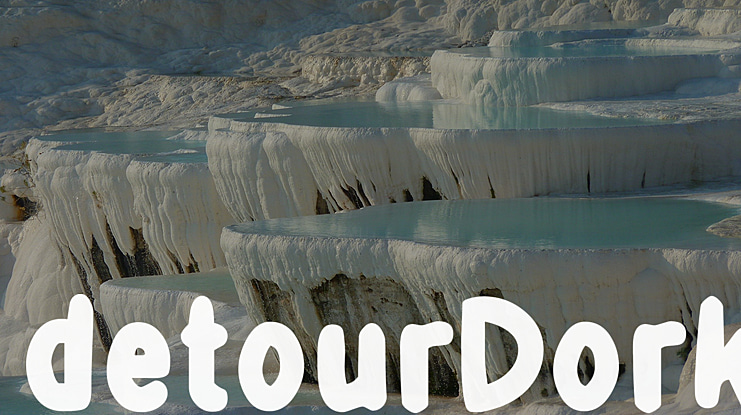 detourDork Font
