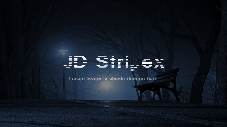 JD Stripex Font