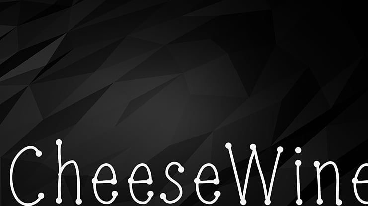 CheeseWine Font