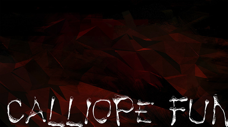 Calliope fun Font