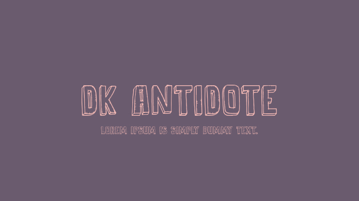 DK Antidote Font