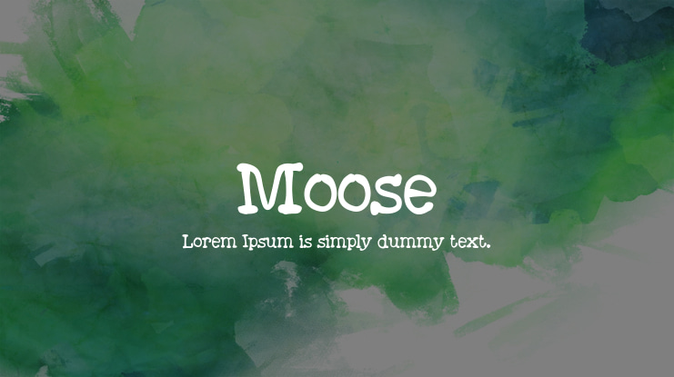 Moose Font