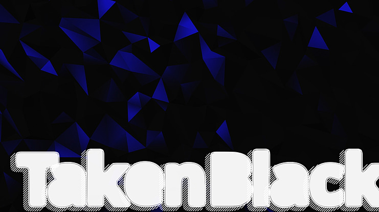 TakenBlack Font Family