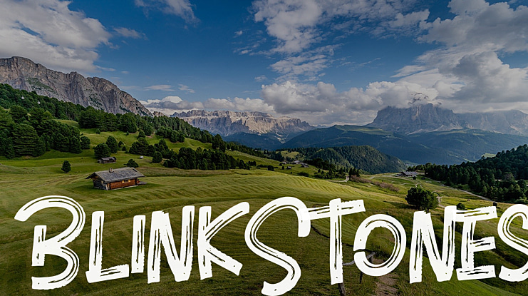 BlinkStones Font