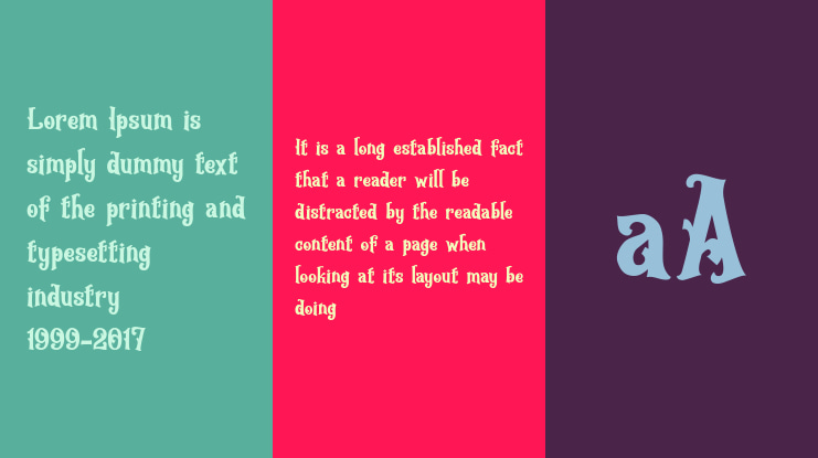Frighted Font
