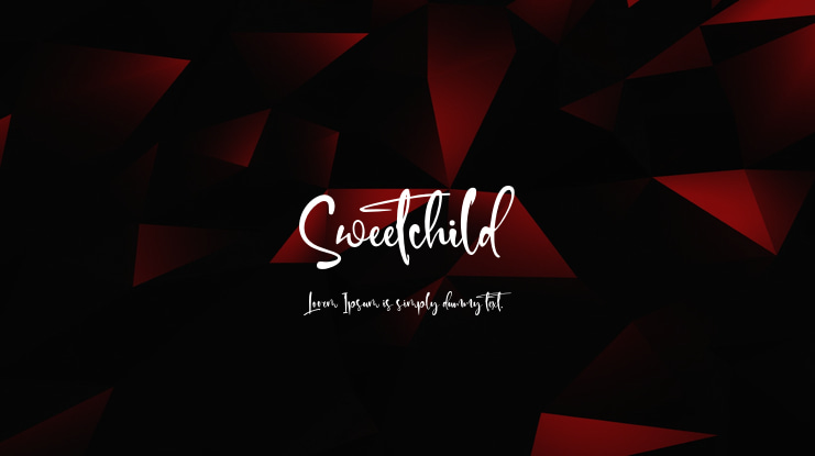 Sweetchild Font