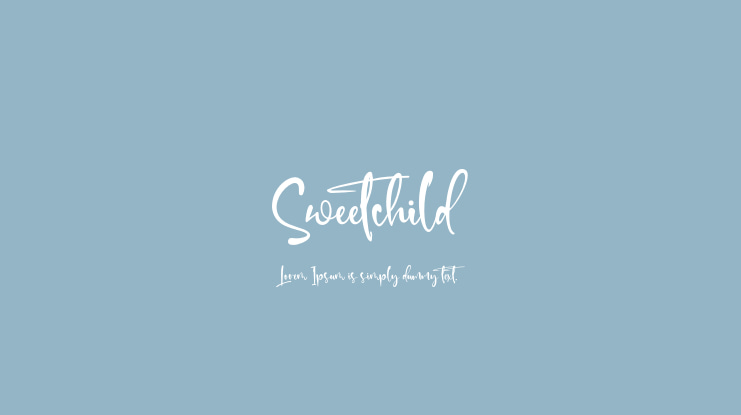 Sweetchild Font