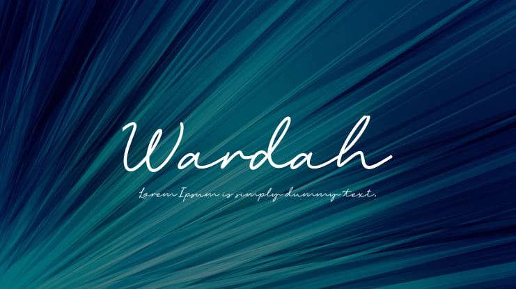 Wardah Font Family