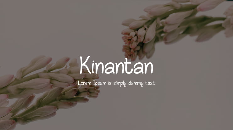 Kinantan Font