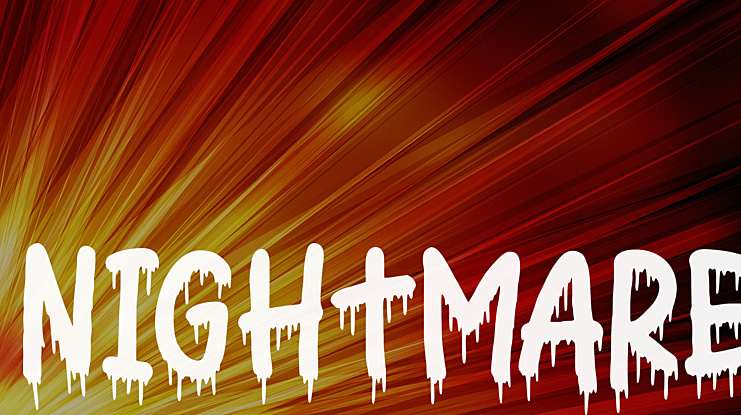Nightmare Font
