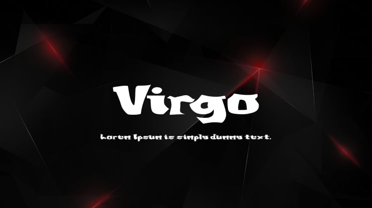Virgo Font