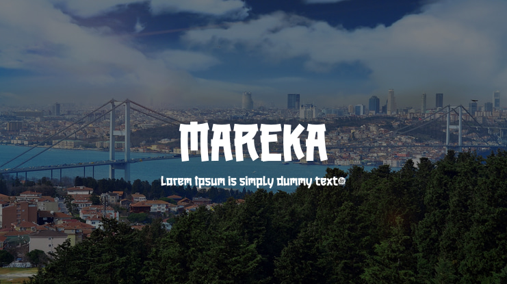 MAREKA Font