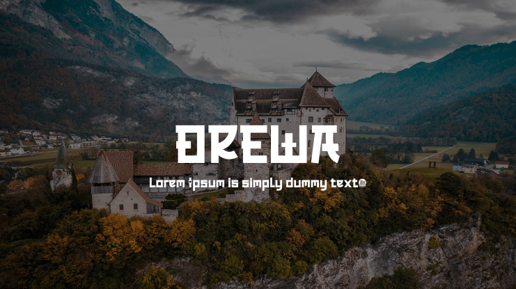 OREWA Font