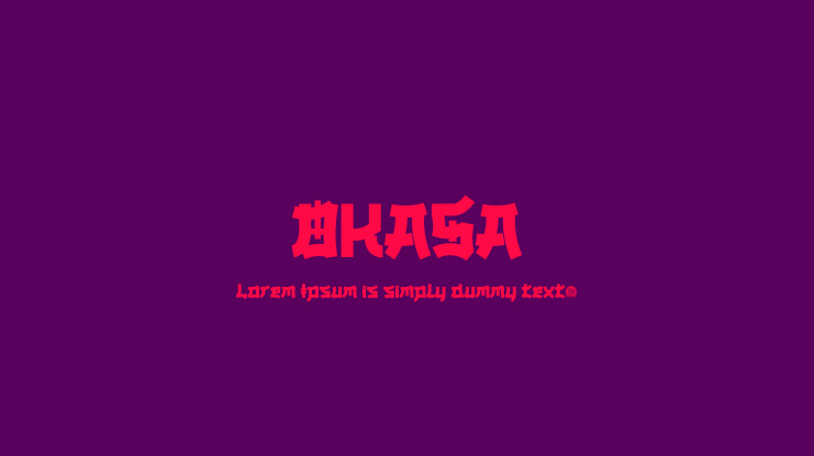 OKASA Font