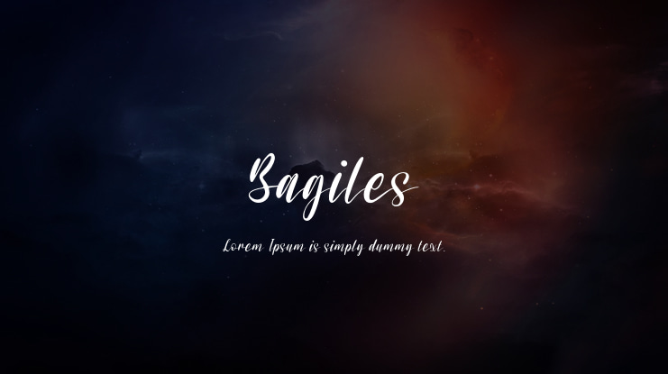 Bagiles Font