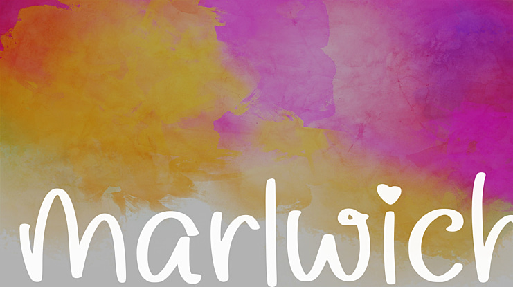 Marlwich Font