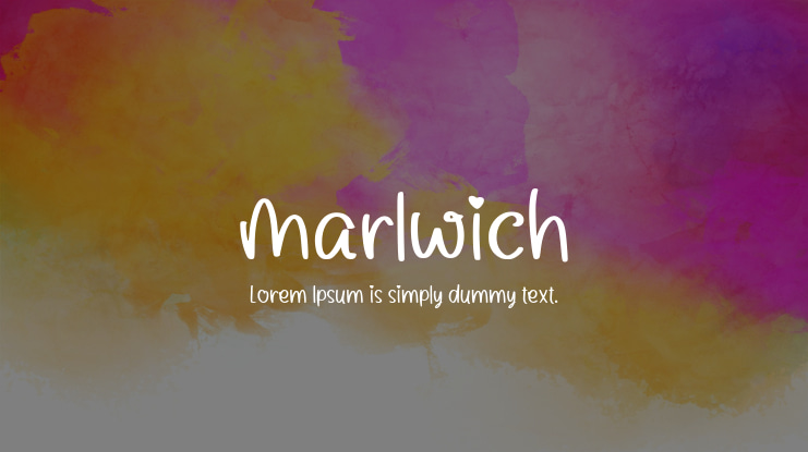 Marlwich Font